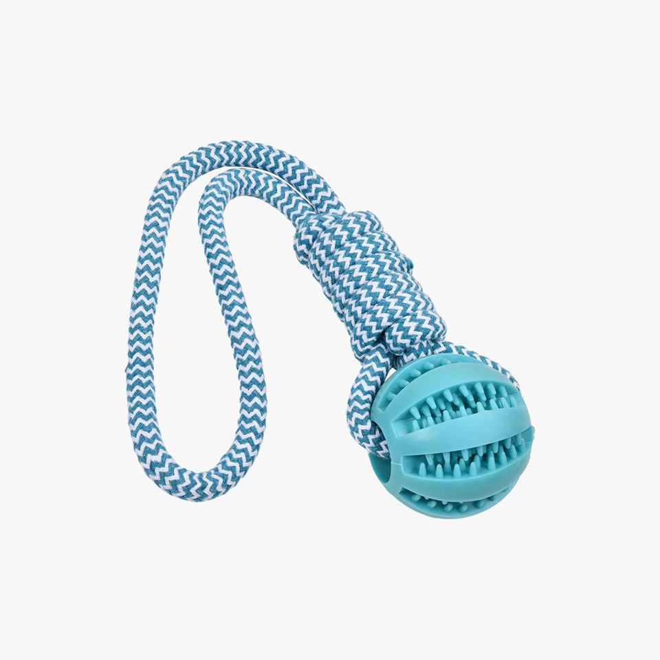 Volumoon Cat Toy, Ball on Rope Cat Toy 6 cm