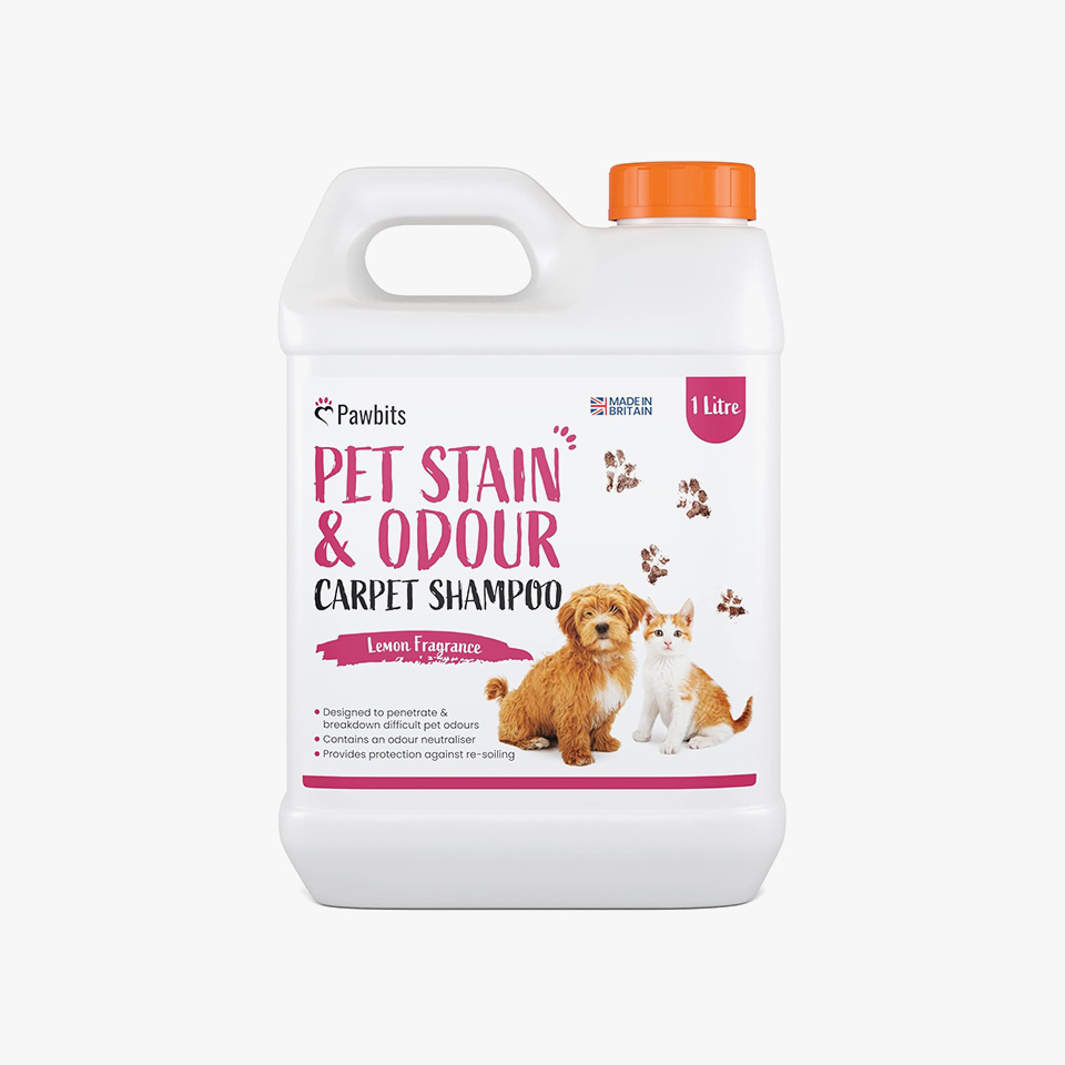 Pawbits Pet Stain and Odour Carpet Shampoo 1L