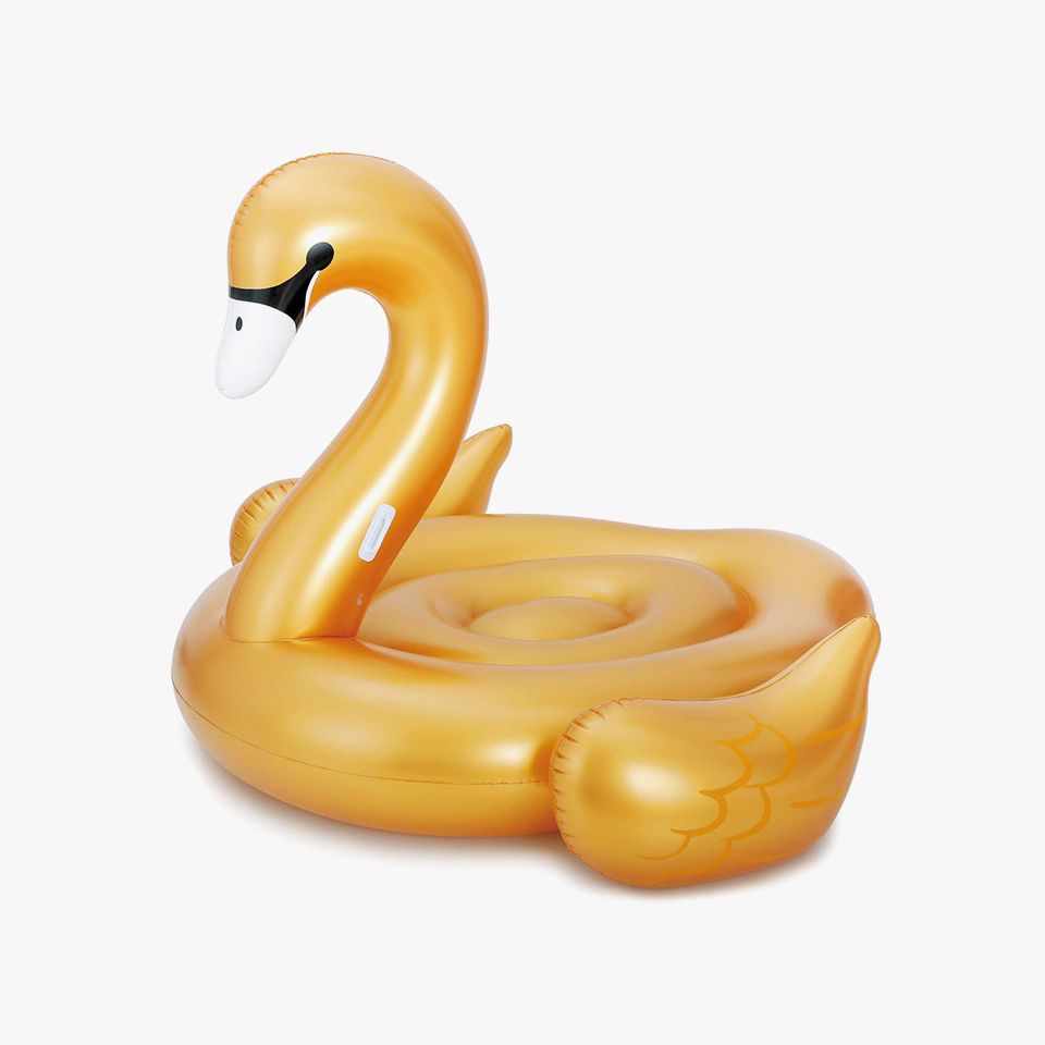 Summer Waves Swan Ring for Pool and Beach